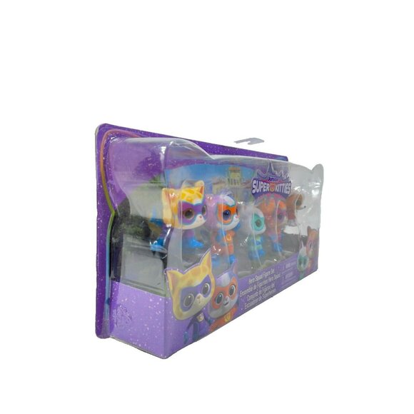 Disney Junior SuperKitties Hero Squad 5 Mini Figure Set - Picture 5 of 8